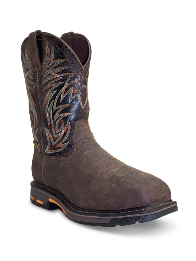 ariat workhog wide square toe h2o