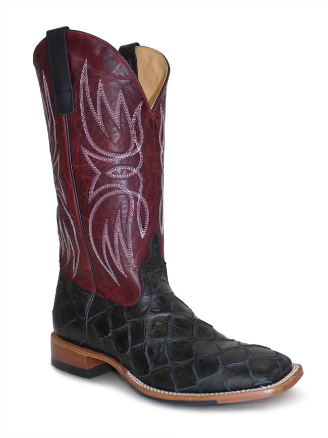 bass print boots