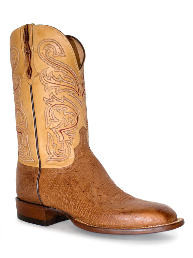 lucchese barnwood ostrich