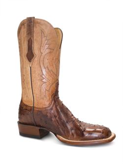 Men's Lucchese Antique Saddle Full Quill Ostrich