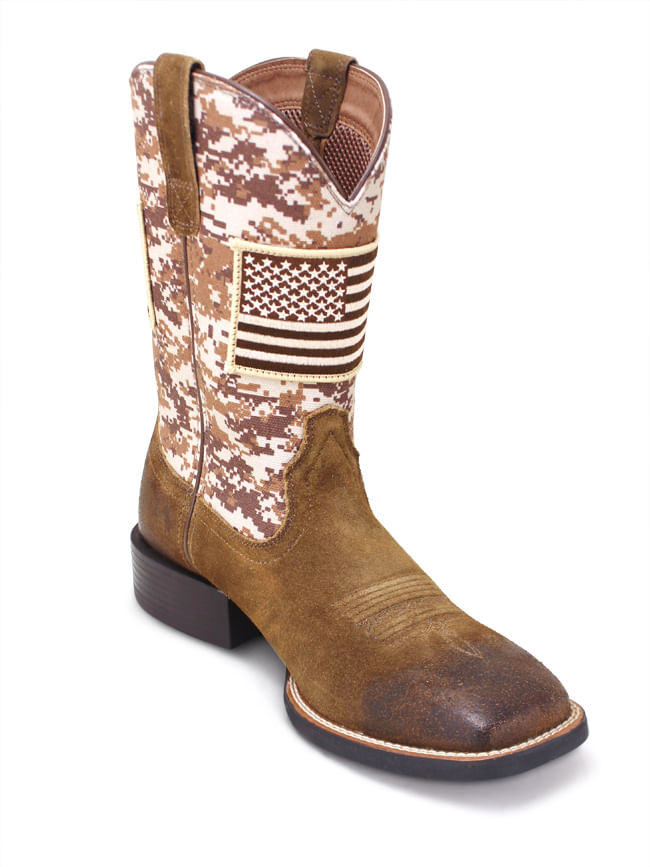 ariat sport patriot square toe