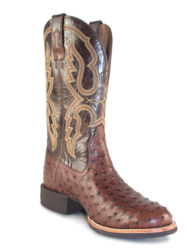 full quill ostrich boots