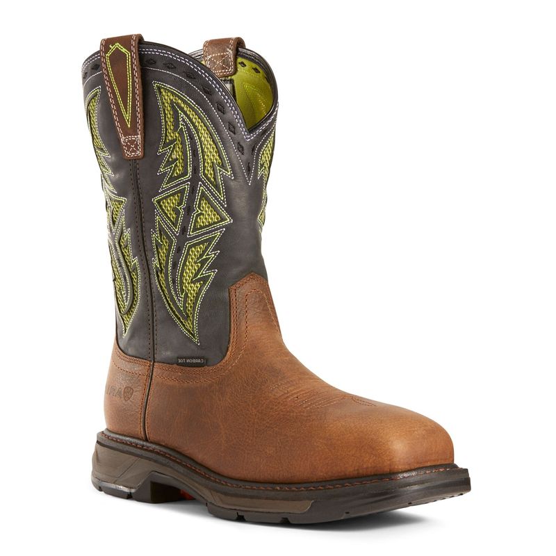 Men's Ariat Ventek Spear Carbon Toe Work Boot - Texas Boot Company