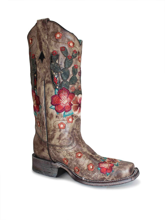 ladies square toe boots