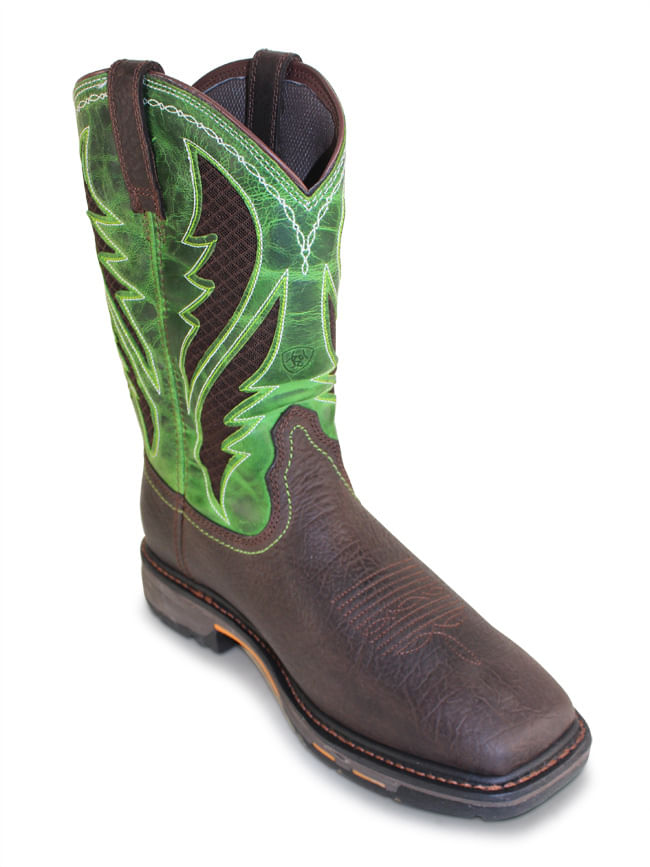 ariat workhog green