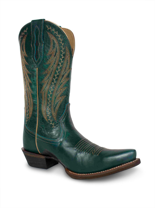 peacock cowboy boots