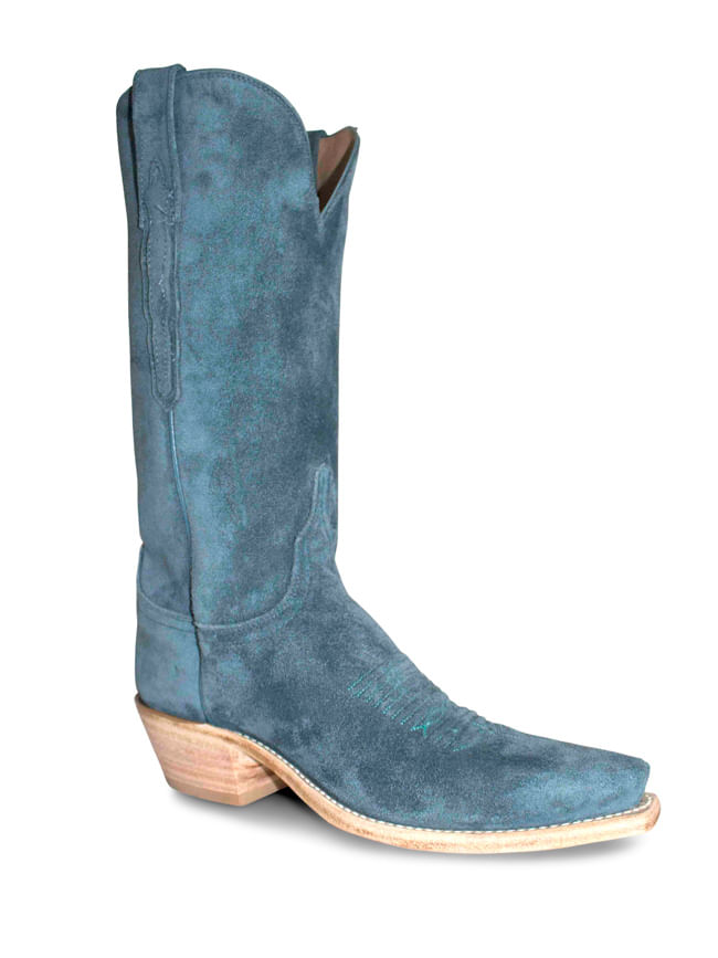 turquoise suede boots