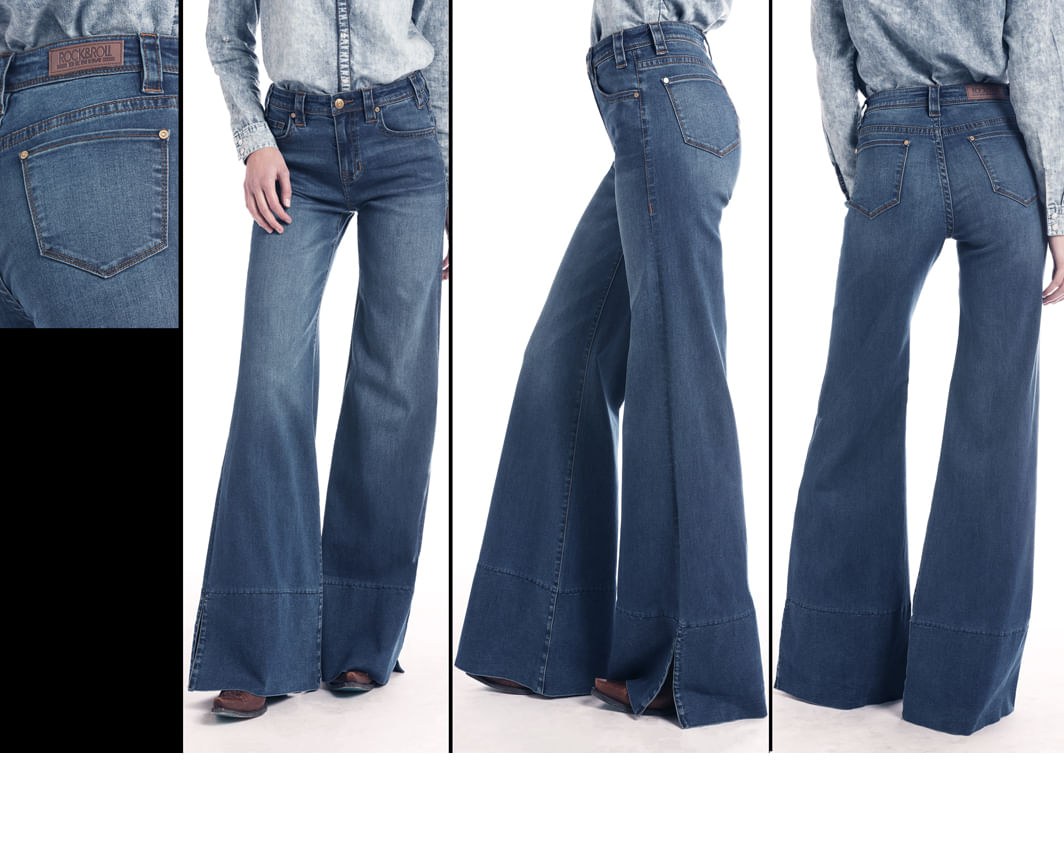 ladies flare jeans