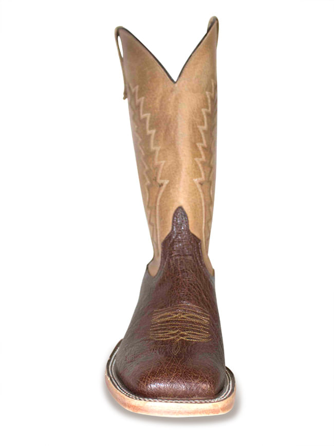 tan ostrich boots