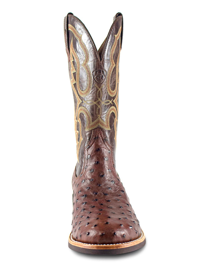 ariat full quill ostrich boots