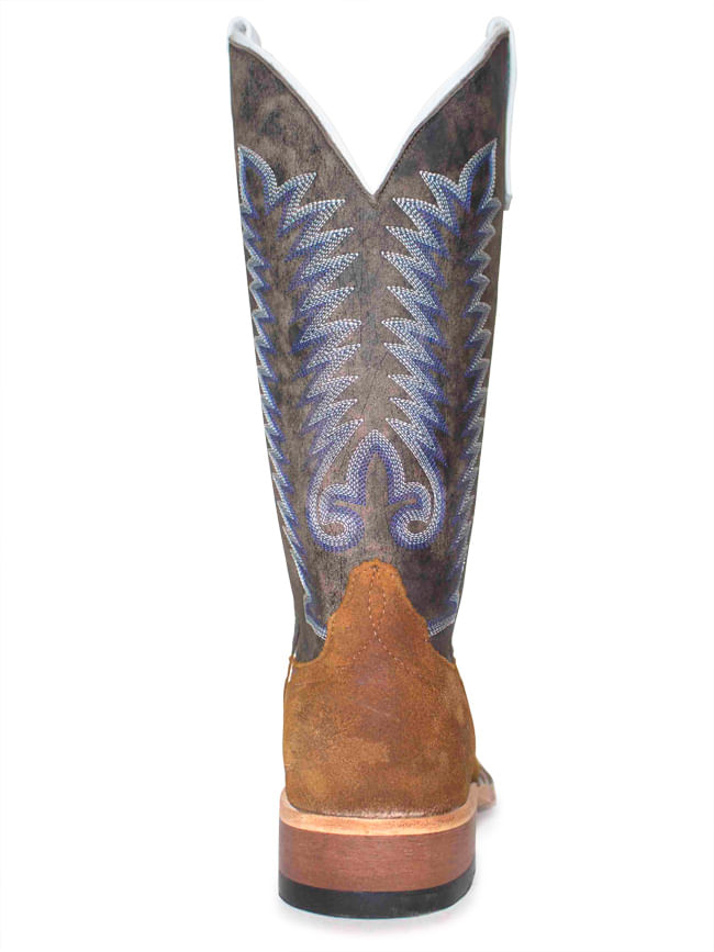 elk hide cowboy boots