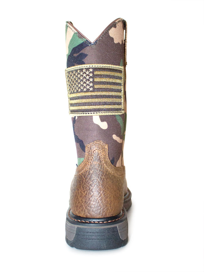 ariat camo patriot boots