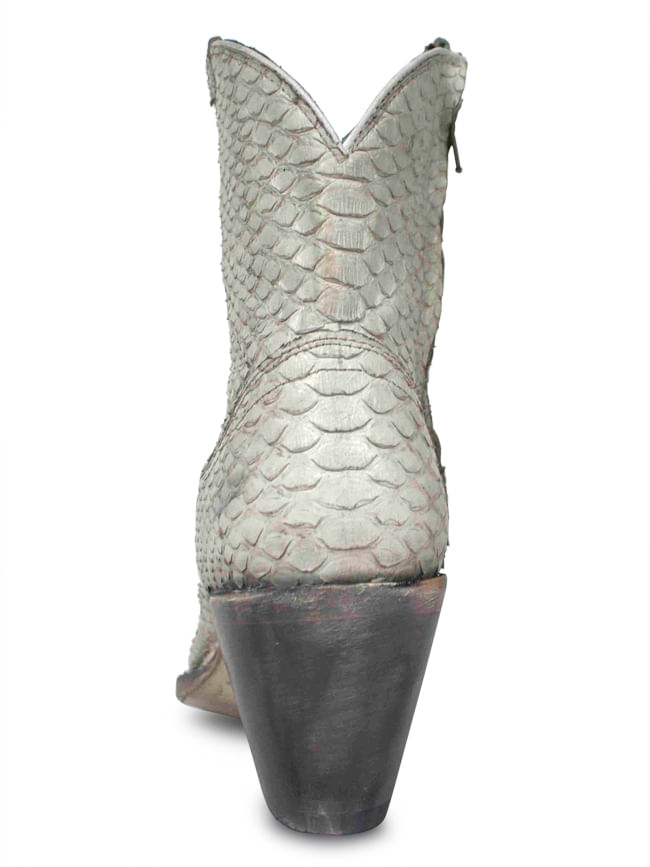 white python booties