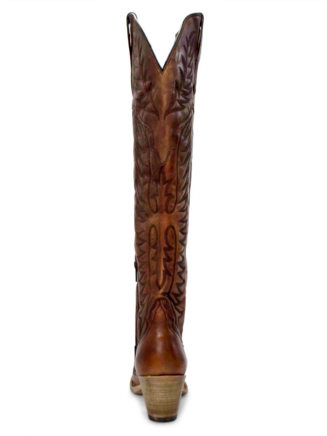 womens cognac tall boots