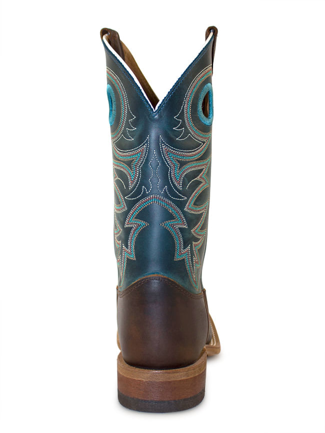 justin boots teal