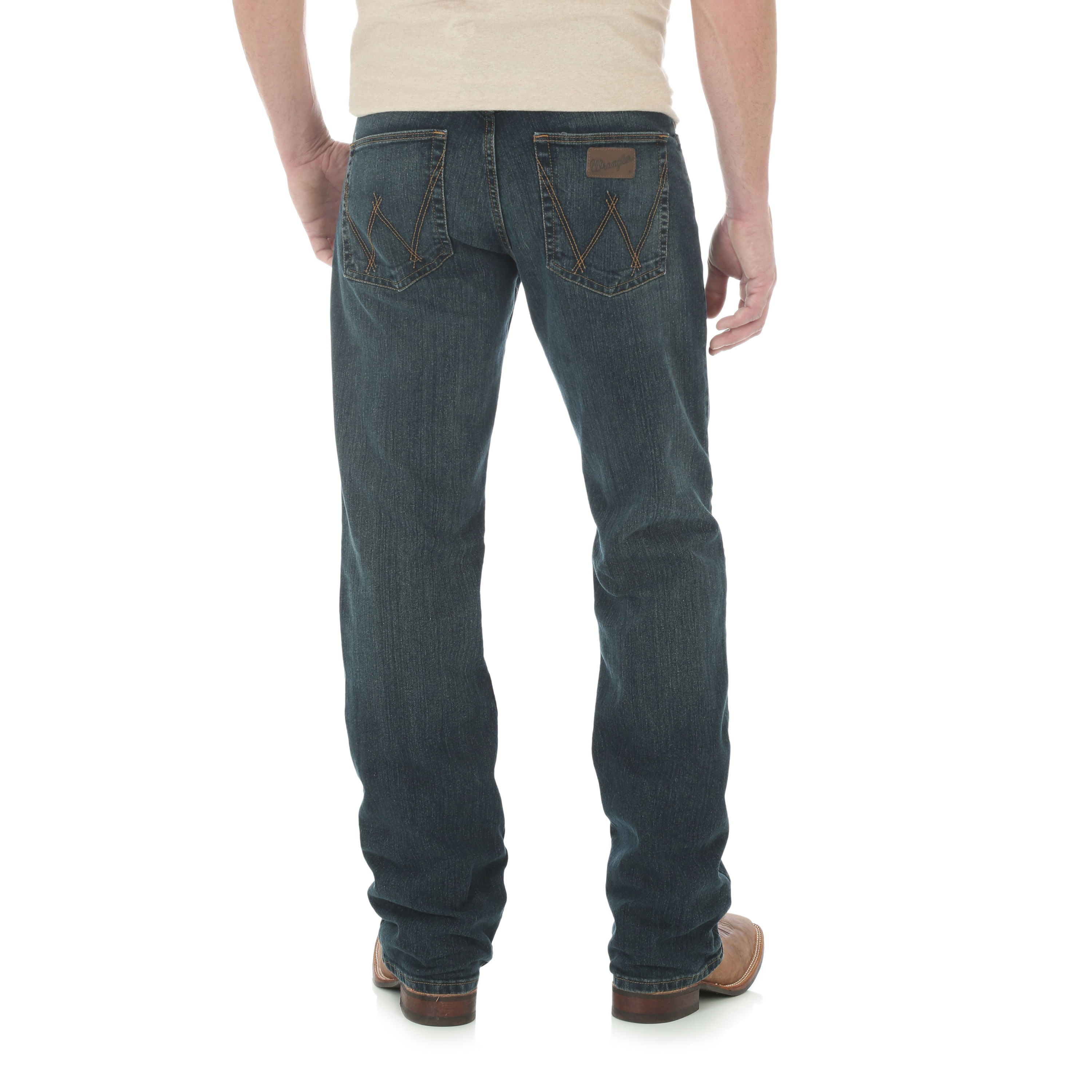 Men's Wrangler 20X Performance Slim Advanced Comfort Root Beer Jeans