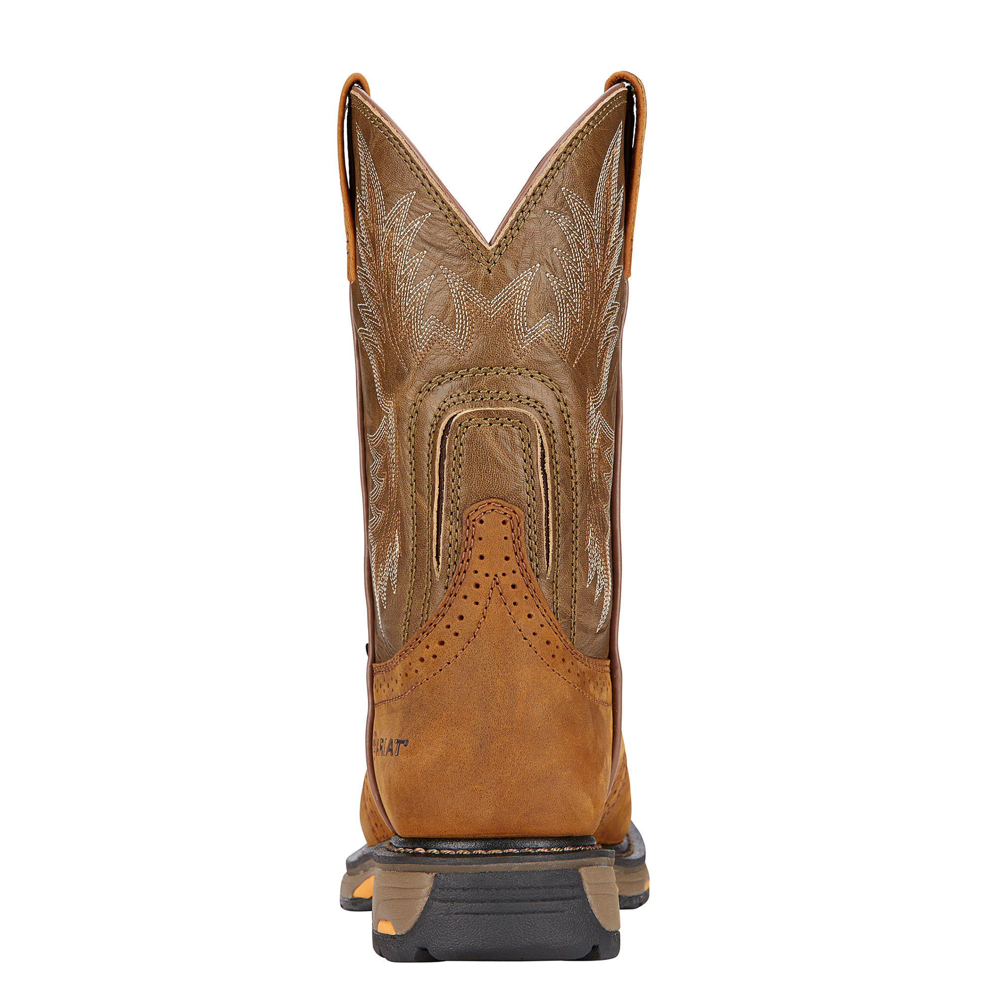 Ariat round shop toe work boots