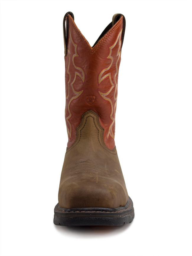 ariat square steel toe work boots