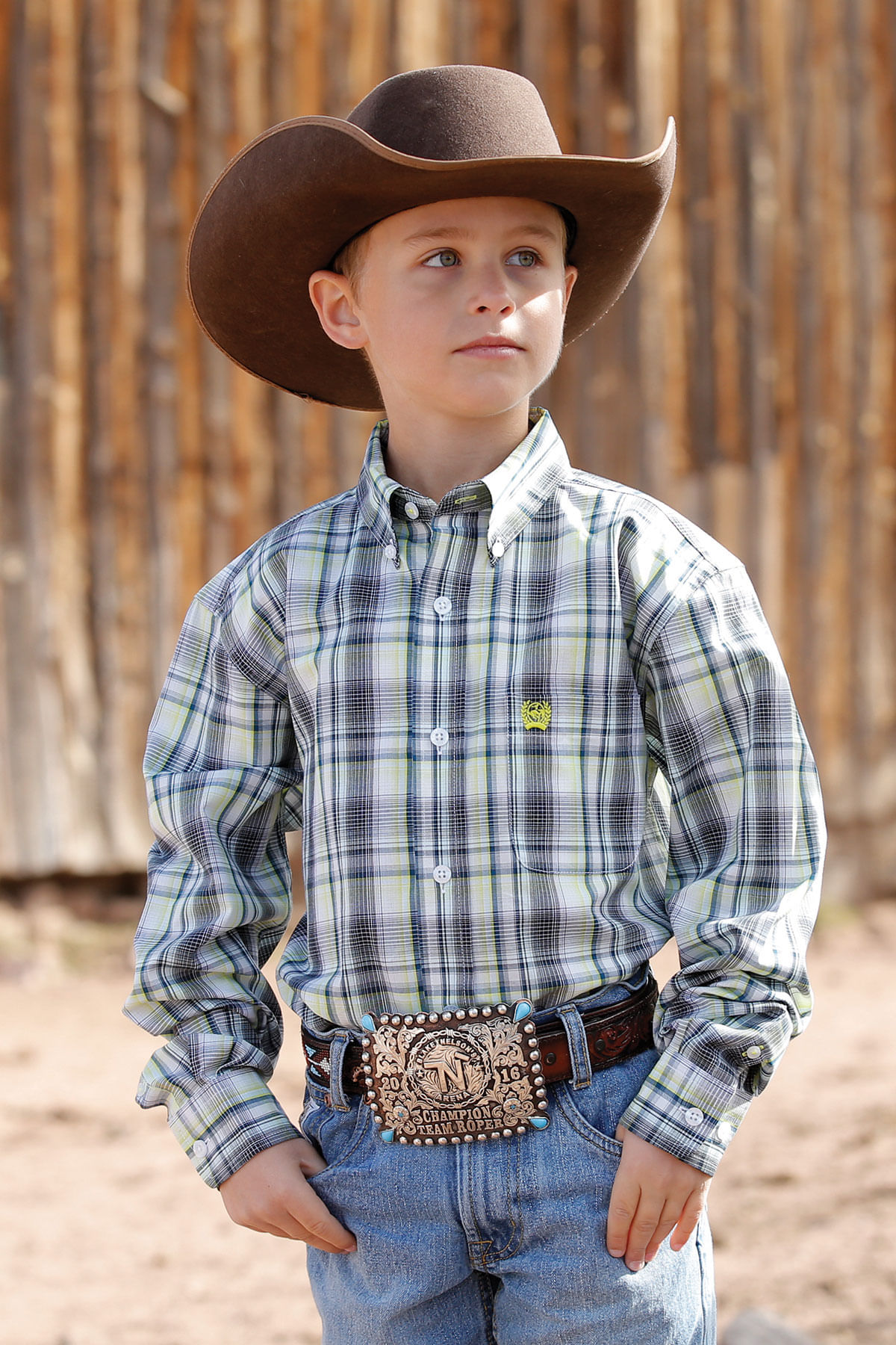 kids cinch shirt