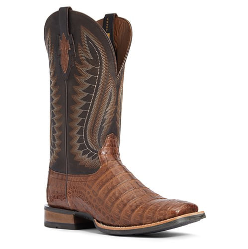 Ariat caiman sale belly boots