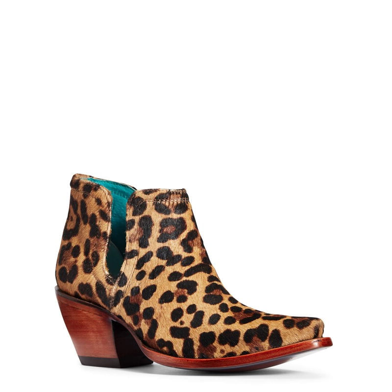 Ladies shop leopard boots