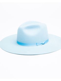 Ladies Rodeo King Powder Blue Felt Hat