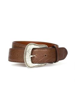 Mens Chacon Smooth Ostrich 1 1/2 Belt