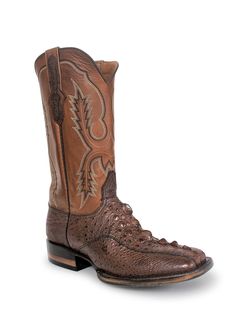 Mens Black Jack Snapping Turtle Cowboy Boots