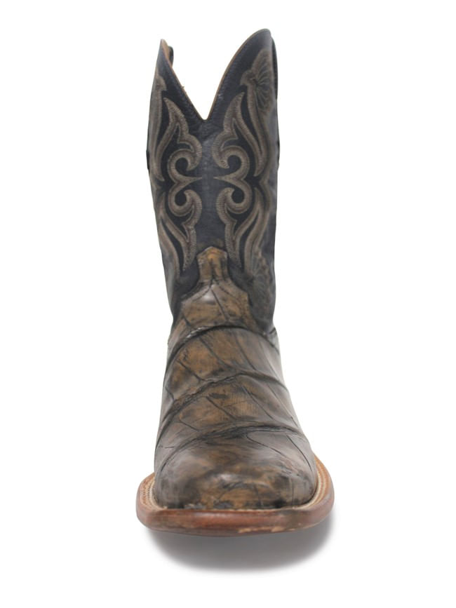 Men's Alligator Skin Cowboy Boots - American Gator Boot