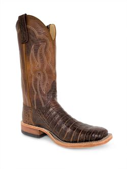 Ladies Anderson Bean Post Oak Caiman Belly Boots
