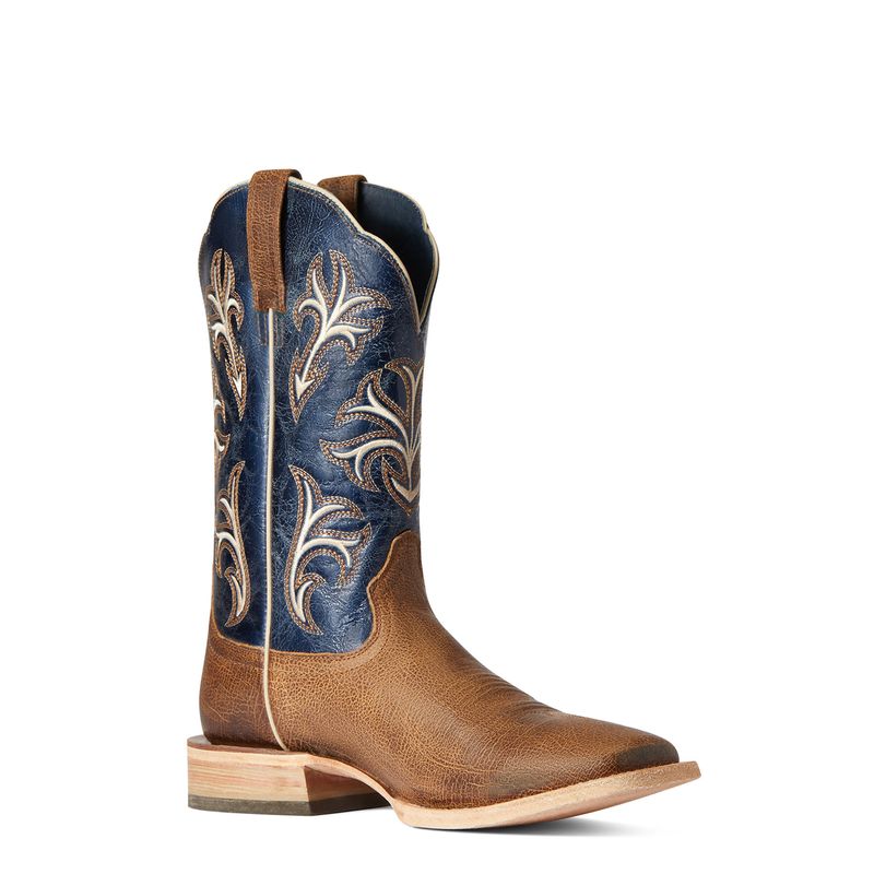 Blue shop ariat boots