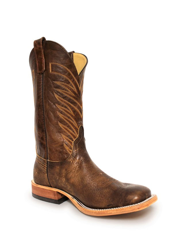 Anderson Bean Mens Tan Destroyer Hybrid Sole Boots