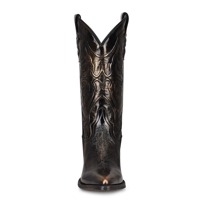 Corral Womens Black Bronze Boots