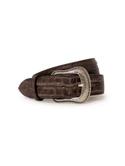 Chacon Mens Chocolate Suave Caiman
