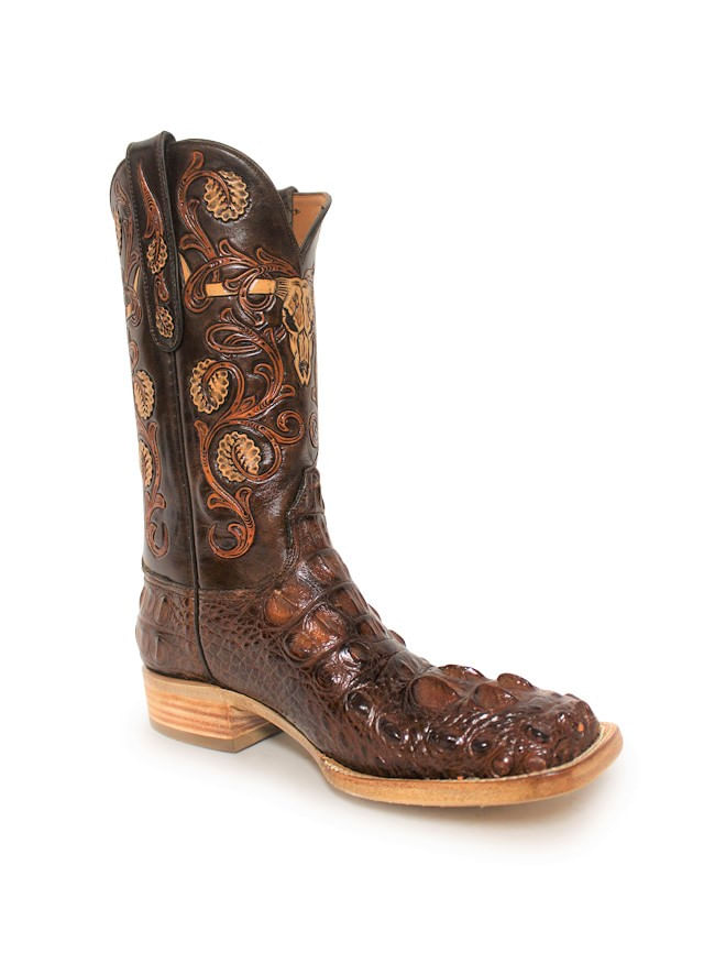 black jack boots alligator