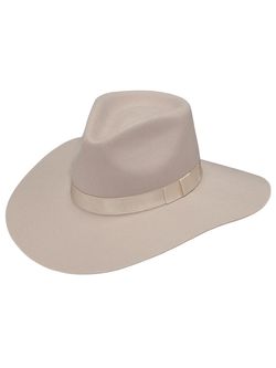 M&F Western Ladies Pinch Front Silverbelly Cowgirl Hat