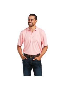 Ariat Mens Flamingo Tek Polo Short Sleeve Shirt