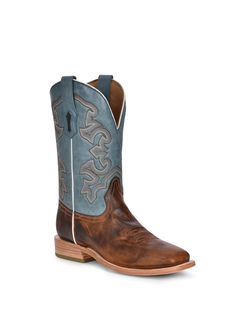 Corral Mens Honey Blue Rodeo Collection Boots
