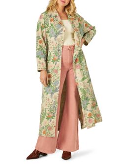 Wrangler Womens Floral Duster Jacket