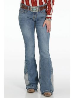 Cinch Womens Hannah Light Stone Jeans