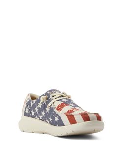 Ariat Womens Distressed Flag Hilo Casual Shoes
