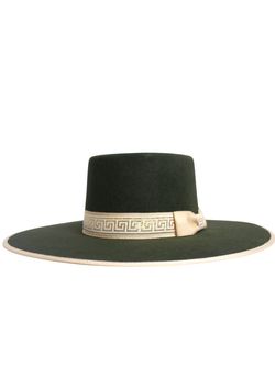 Dallas Womens Green Gambler Hat Cowboy Hat