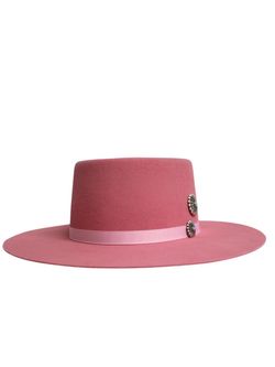 Dallas Womens Maine Pink Gambler Cowboy Hat