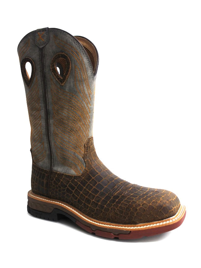 Twisted X Mens Western Nano Composite Toe Work Boots