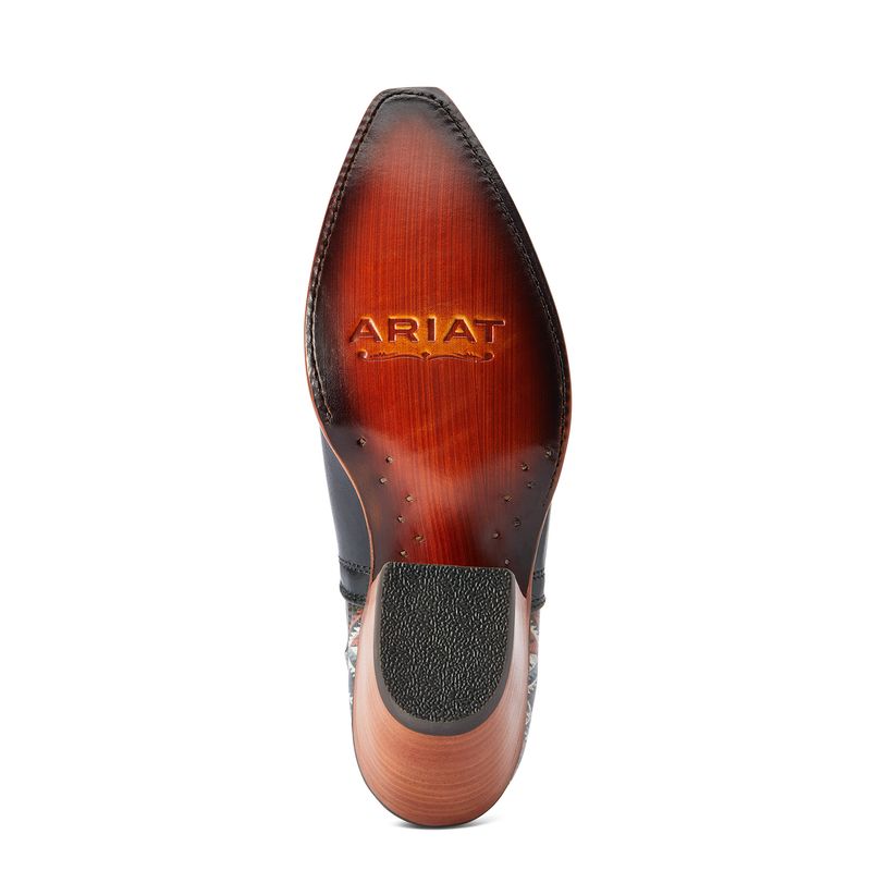 red bottom ariat boots
