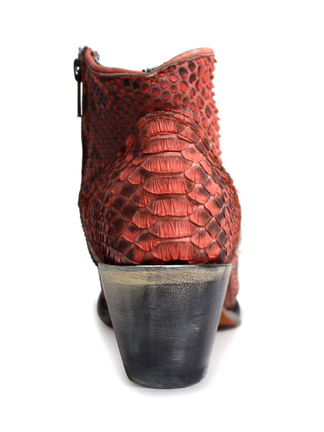 Corral Womens Coral Full Python Booties - Texas Cowboy Boots | Shop Texas  Boot Company | Shop Cowboy Boot Company Home