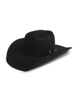 Greeley Hat Works Mens 12280 Black Competitor Felt Hat
