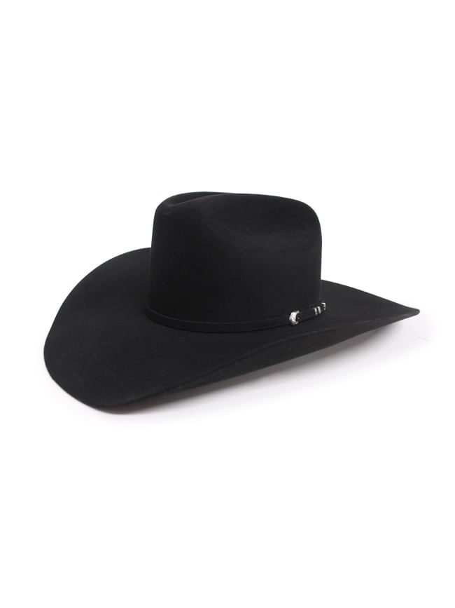 Resistol Black Gold 20X Felt Cowboy Hat 7 / Black