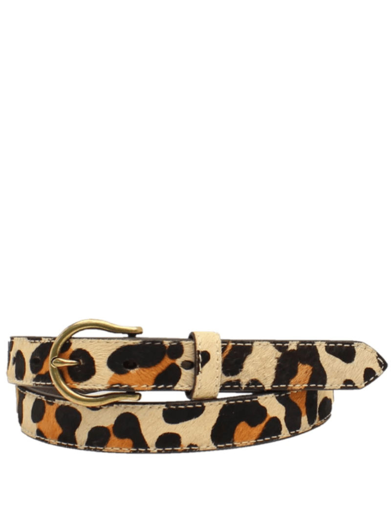 Ladies leopard outlet print belt