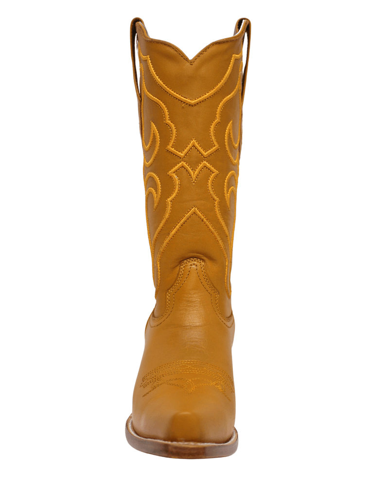 Ladies 2025 mustard boots